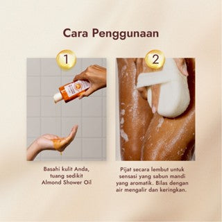 BUTTERED ALMOND SHOWER OIL 160 ML