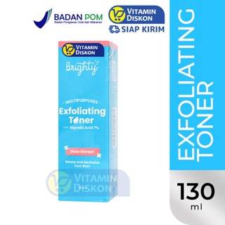 BRIGHTY MULTIPUPOSES EXFOLIATING TONER 130ML