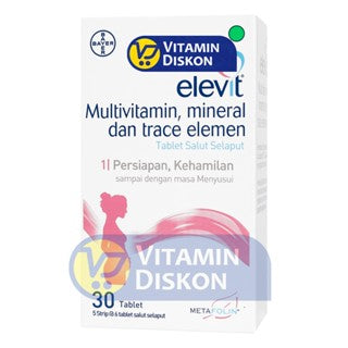 ELEVIT MULTIVITAMIN MINERAL DAN TRACE ELEMEN 30 TABLET