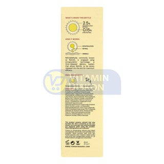 FOR SKIN'S SAKE FSS RETINAL SERUM 0.15 WITH SAMPHIRA OIL 30ML