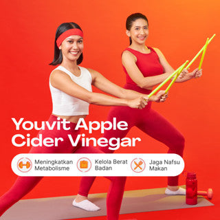 YOUVIT APPLE CIDE VINEGAR GUMMY - ISI 14 PCS
