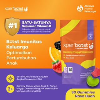 EXPERT BOOST GUMMY VITAMIN D 600 IU 30 DAYS