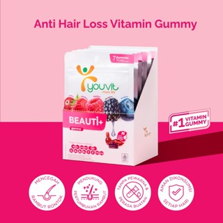 YOUVIT BEAUTI+ GUMMY - 1 SACHET ISI 7 PCS
