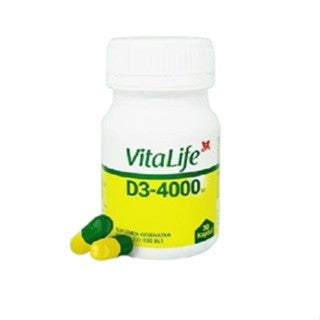 VITALIFE D3 4000 IU ISI 30 KAPSUL