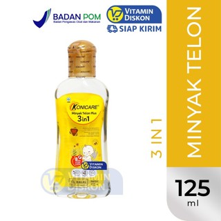 KONICARE MINYAK TELON PLUS 3 IN 1 125 - ML