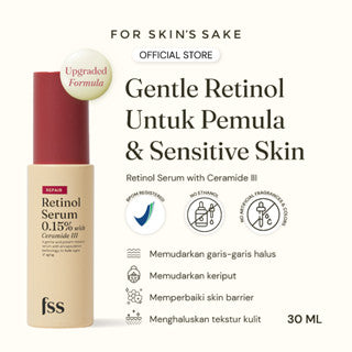 FOR SKIN'S SAKE FSS RETINOL SERUM 0.15% WITH CERAMIDE III 30ML
