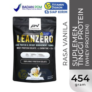 PROVUS LEAN ZERO LEAN PROTEIN AND WEIGHT MANAGEMENT VANILLA 454GR