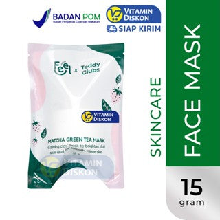 TEDDY CLUBS MINI MATCHA CLAY MASK 15ML