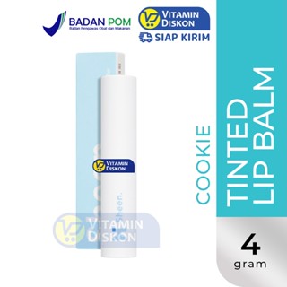 HALE SHEEN TINTED LIP BALM + UV FILTER COOKIE