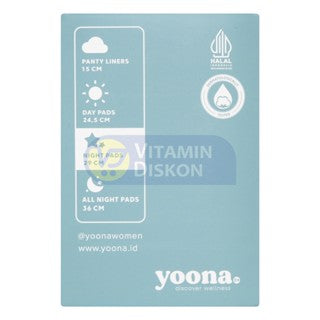 YOONA NIGHT PADS 29CM - 8 PADS
