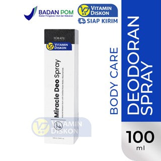 TERATU BEAUTY MIRACLE DEO SPRAY DEODORANT 100ML