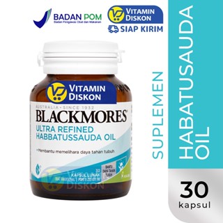 BLACKMORES ULTRA REFINED HABBATUSSAUDA OIL - 30 CAPS