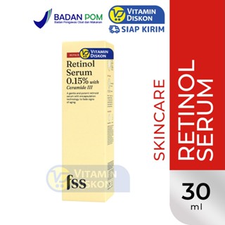FOR SKIN'S SAKE FSS RETINOL SERUM 0.15% WITH CERAMIDE III 30ML