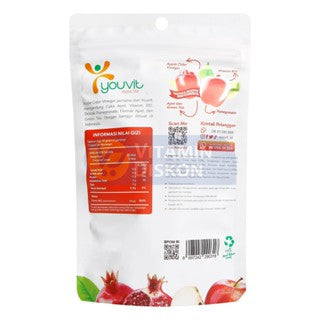 YOUVIT APPLE CIDE VINEGAR GUMMY - ISI 14 PCS