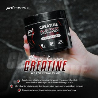 PROVUS CREATINE MATRIX PHARMATICAL GRADE MESH 200 PARTICLE 300GR