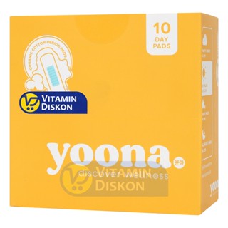 YOONA DAY PADS 24,5CM - 10 PADS
