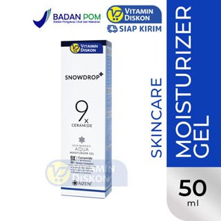 AIZEN SNOWDROP 9X CERAMIDE SKIN BARRIES AQUA MOISTURIZER GEL 50ML