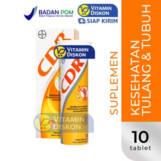 CDR EFFERVESCENT - 10 TABLET