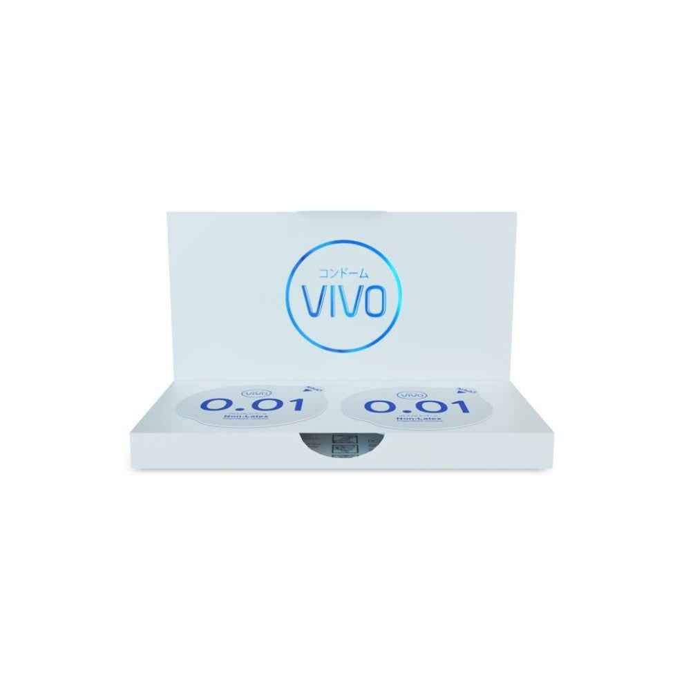 VIVO KONDOM SUPER THIN NON LATEX 0.01 ISI 2 PCS
