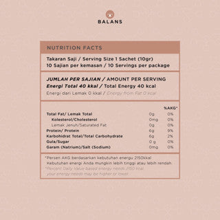 BALANS PURE COLLAGEN DRINK 140GR