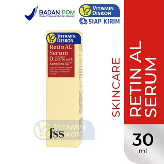 FOR SKIN'S SAKE FSS RETINAL SERUM 0.15 WITH SAMPHIRA OIL 30ML