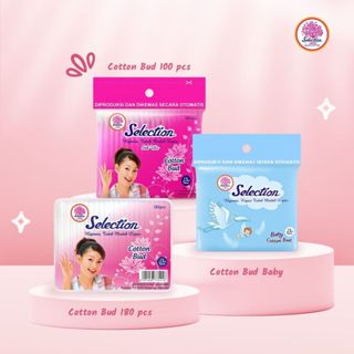 SELECTION COTTON BUD ZIPLOCK 100 PCS