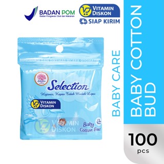 SELECTION COTTON BUD BABY 100 PCS