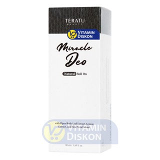 TERATU BEAUTY MIRACLE DEO NATURAL ROLL ON 50ML