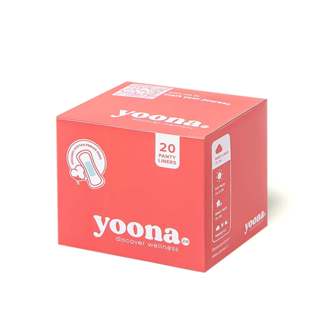 YOONA PANTY LINERS 15CM - 20 PADS
