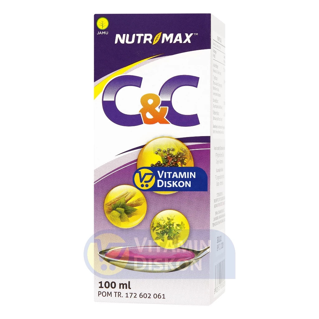 Nutrimax C and C Syrup Demam - Batuk - Pilek - 100 ml