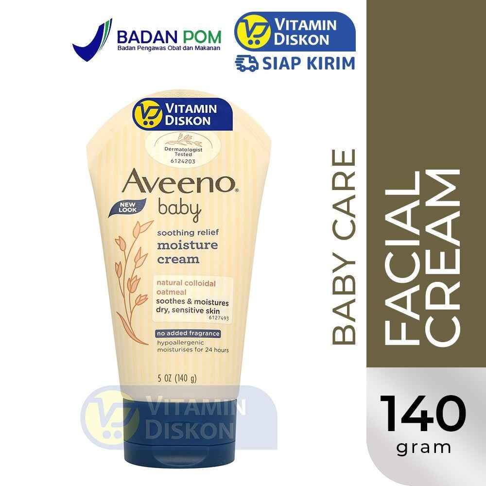 AVEENO BABY SOOTHING RELIEF MOISTURIZING CREAM 140 GR