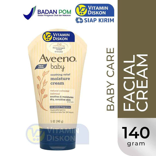 AVEENO BABY SOOTHING RELIEF MOISTURIZING CREAM 140 GR