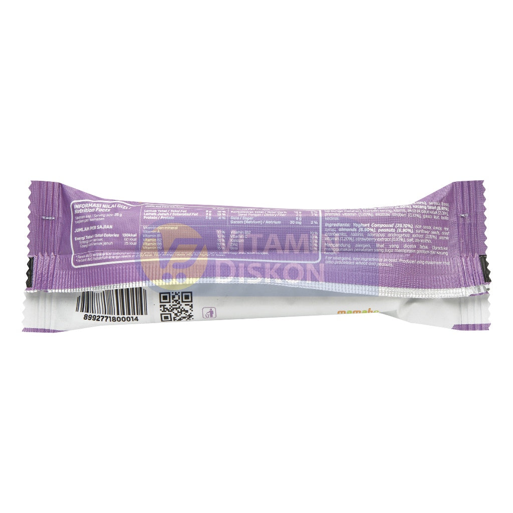 BUMIL GRANOLA SNACK BAR RASA YOGHURT BERRY - 26GR