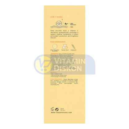 FOR SKIN'S SAKE FSS VITAMIN C SERUM 10% WITH FERULIC ACID 30ML