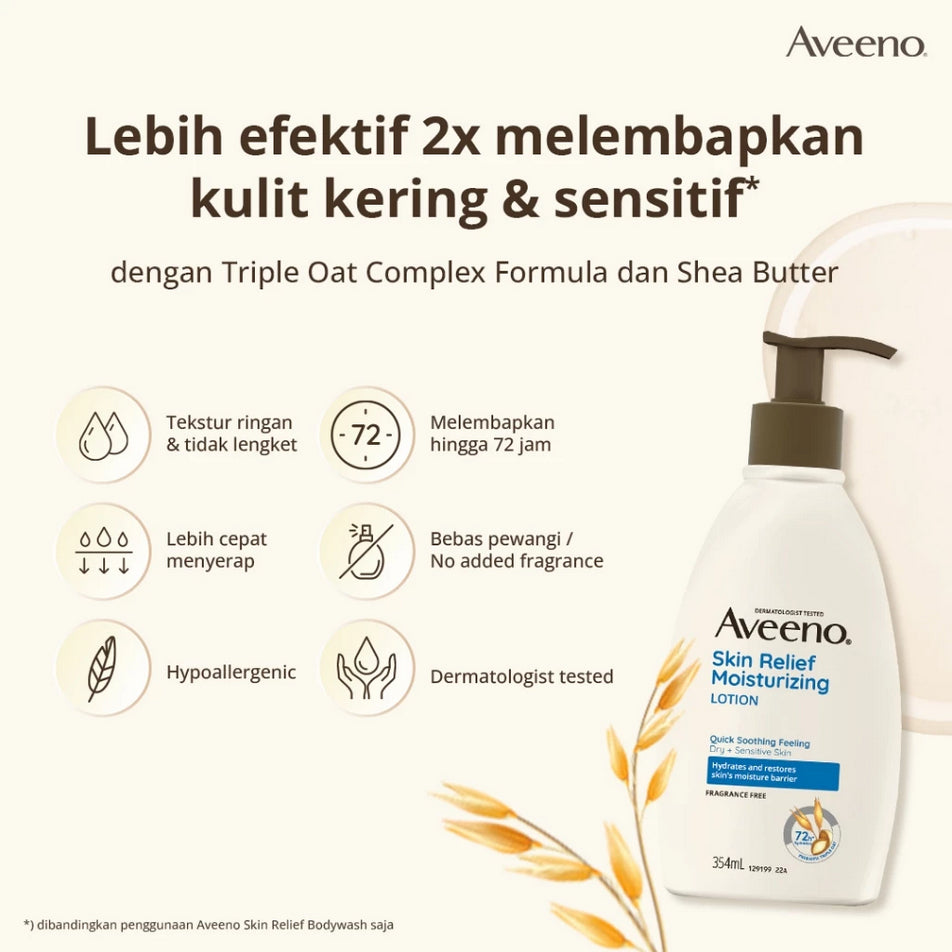 AVEENO SKIN RELIEF MOISTURIZING LOTION 354 ML
