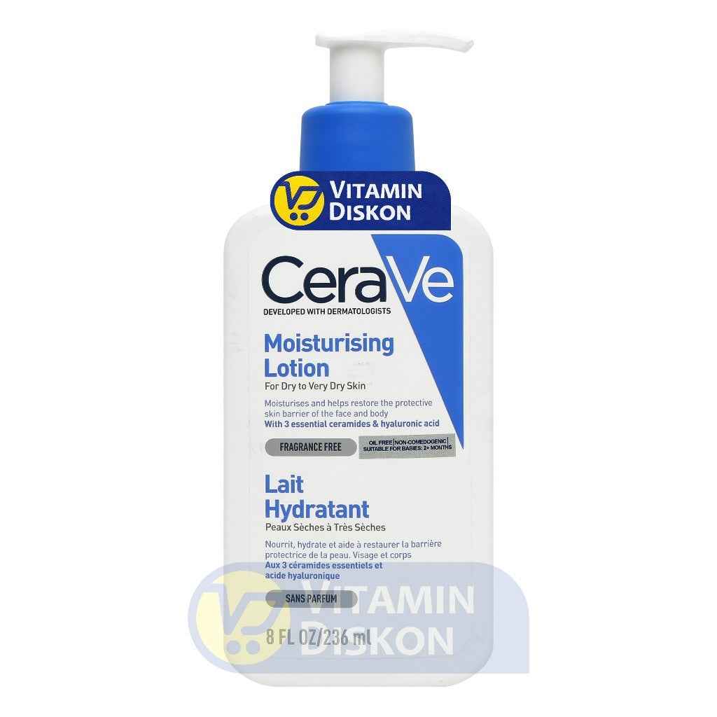 CERAVE MOISTURISING LOTION FOR DRY TO VERY DRY SKIN - 236ML