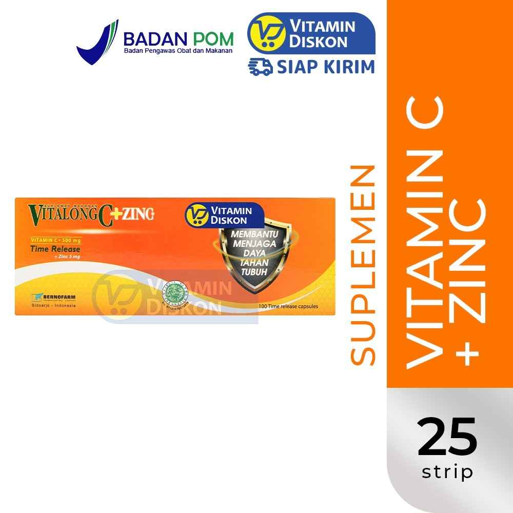VITALONG C + ZINC 1 BOX ISI 25 STRIP