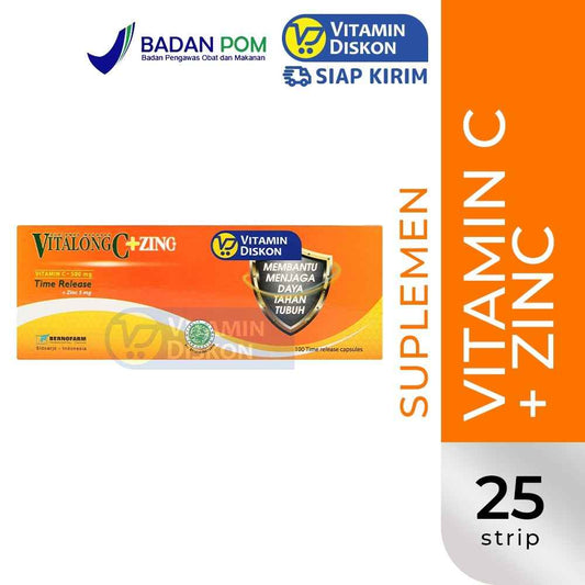 VITALONG C + ZINC 1 BOX ISI 25 STRIP