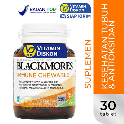BLACKMORES IMUNE CHEWABLE 30 TAB
