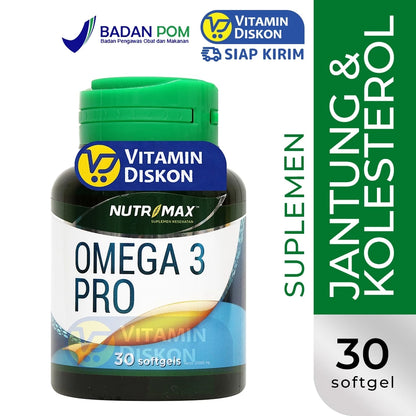 NUTRIMAX OMEGA 3 PRO 30 SOFTGELS