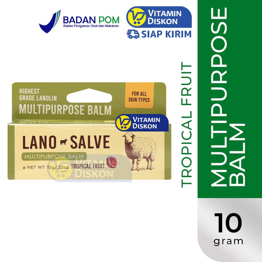 BUTTERED LANOSALVE TROPICAL FRUIT 10GR