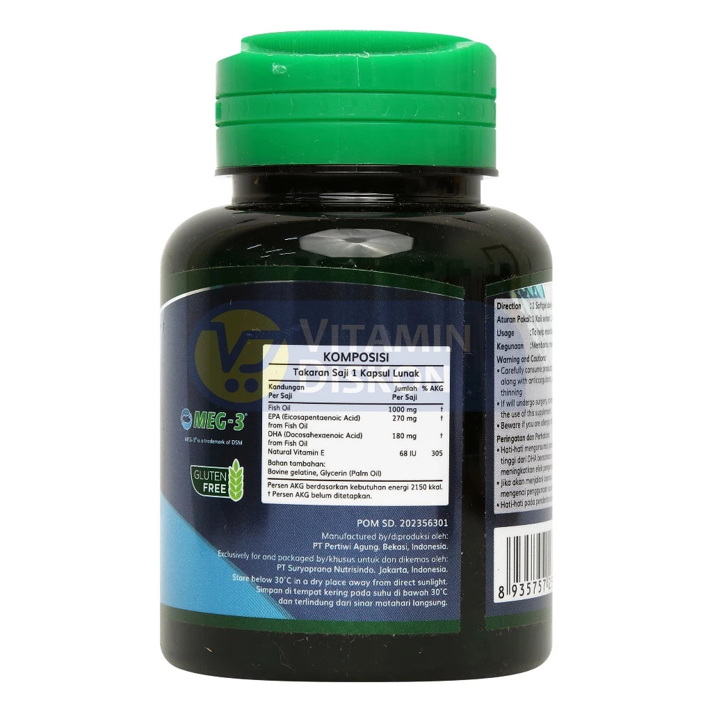 NUTRIMAX OMEGA 3 PRO 30 SOFTGELS