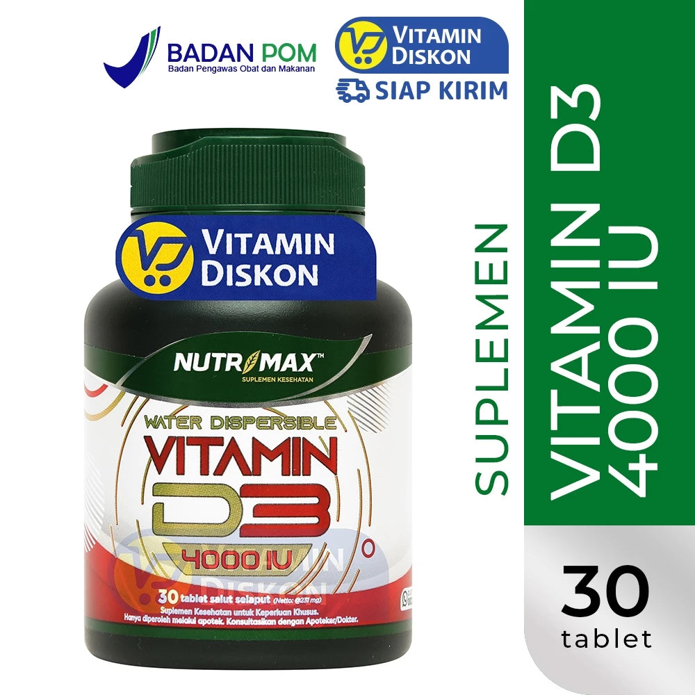 NUTRIMAX VITAMIN D3 4000 IU 30 TABLET