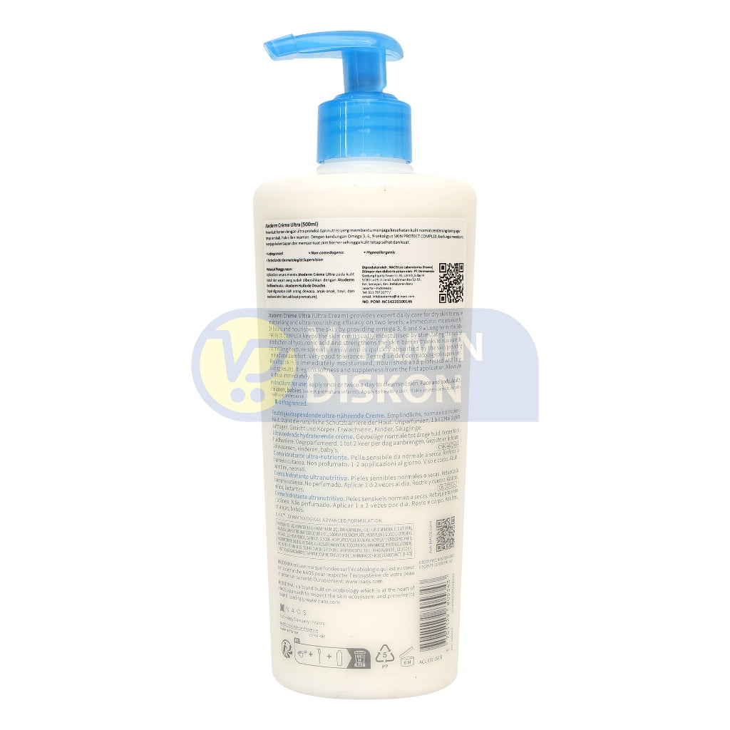 BIODERMA ATODERM CREME ULTRA 500 ML