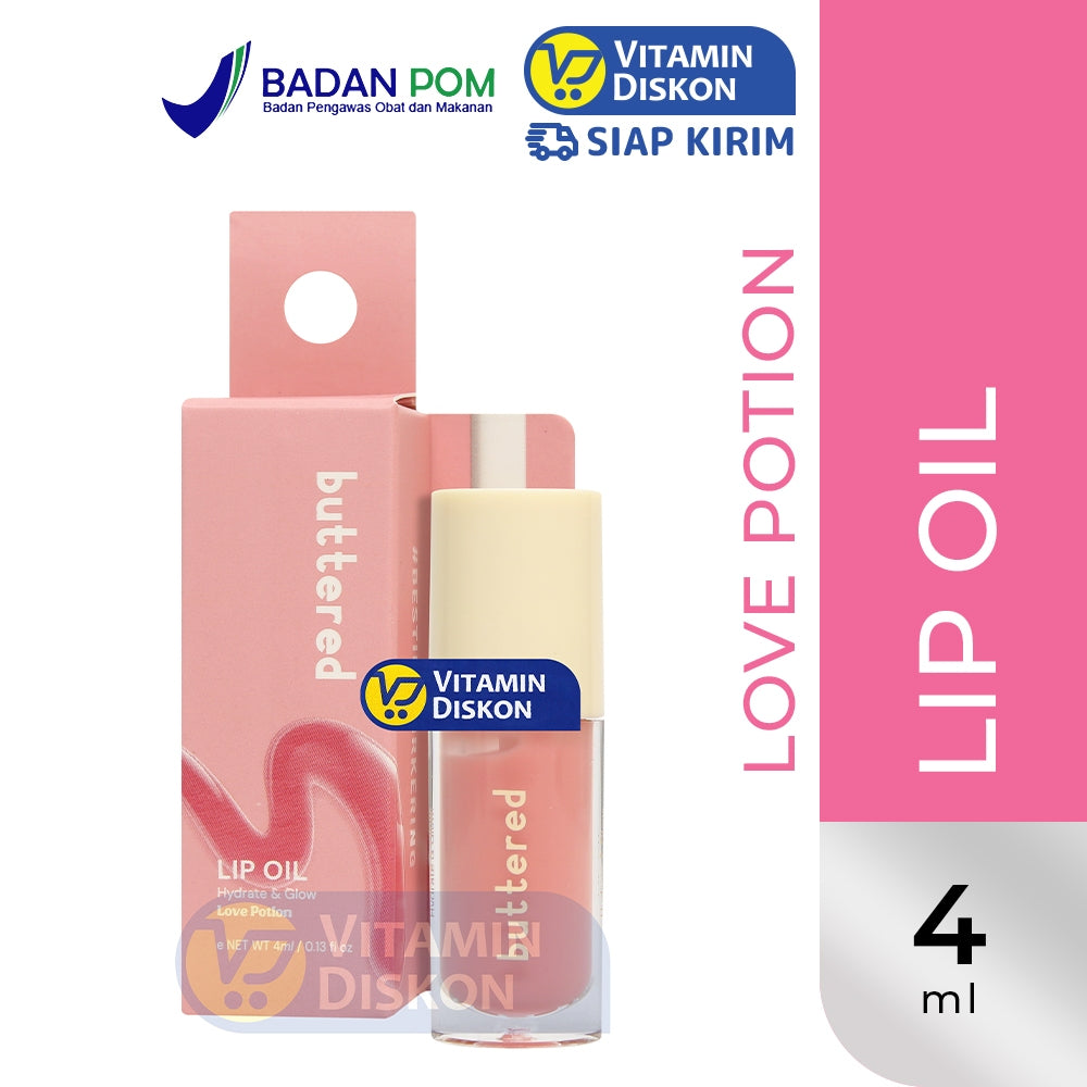 BUTTERED LIP OIL LOVE POTION 4 ML