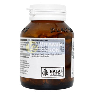 BLACKMORES FISH OIL MINI CAPS ODOURLESS 30 CAPS