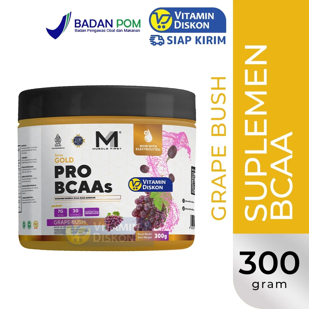 MUSCLE FIRST PRO BCAA 300GR GRAPE