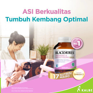 BLACKMORES PREGNANCY AND BREASTFEEDING GOLD BPOM KALBE - 20 CAPS