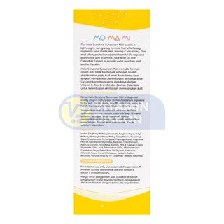 MOMAMI HELLO SUNSHINE SUNSCREEN MIST 80ML