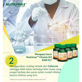 NUTRIMAX VITAMIN VIT D3 1000 IU 60 TABLET